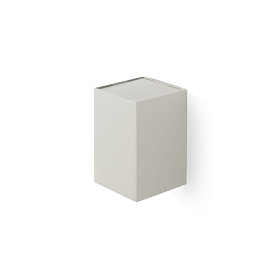 LUNE Серый квадратный настенный светильник