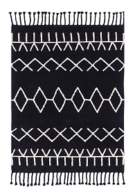 Ковер Берберский черный 140*200