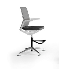 Кресло высокое офисное Advance сетка на 4 опорах A728E