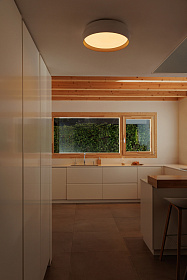 Shoku 350 Настенный/потолочный светильник белый/черный LED 24W 2700K DIM