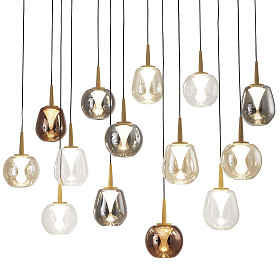 Люстра подвесная ANDROMEDA 8936+14PL