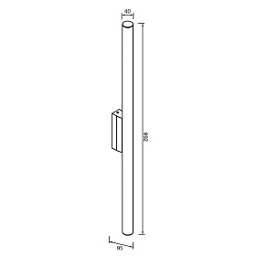 9261 Настенный светильник-подсветка ANTIGA