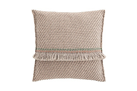 Подушка GL Diagonal миндальный-слоновая кость 70x70