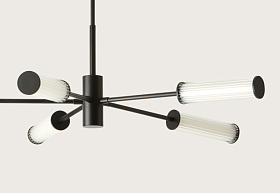 Люстра Ison 5L черная