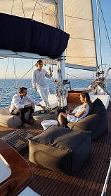 Пуф бескаркасный уличный Sail