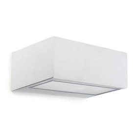 Настенный светильник IP44 Nemesis Aluminium 70*170mm R7s 100W белый 693lm