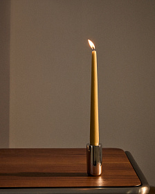 Набор Talinen из 4 бежевых свечей