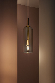 Люстра Glam матовый золотой/тонированный