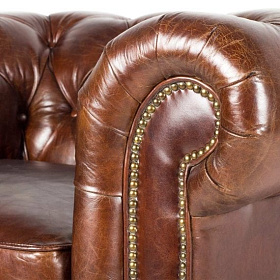 Кожаное кресло Chester