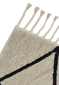 Ковер Bereber Берберский черно-белый бежевый 140*200