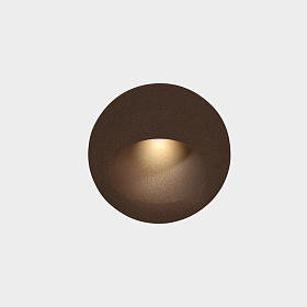 Встраиваемый светильник Bat Round Oval LED 2.2W 4000K Коричневый 77lm