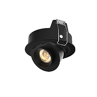ALIA Встраиваемый черный 8 Вт 15º 2700K ВКЛ.ВЫКЛ.