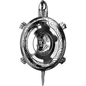 Пресс-папье/колокольчик TURTLE M-700 CT SHINY CHROME