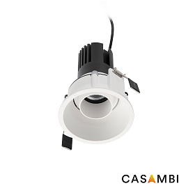 Встраиваемый светильник TULIPA DOWN ORI 15W 4000K CRI90 36° белый CASAMBI