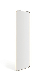 Зеркало Marco из золотого металла 80 x 180 см