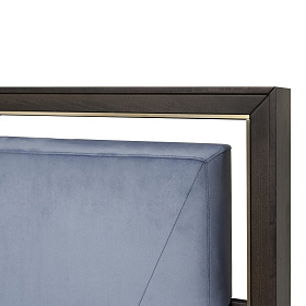 Кровать с мягким изголовьем CORAL CRQP01