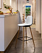 Полубарный стул Nilson светло-серый