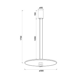 Подвесной светильник NOMADA 8982