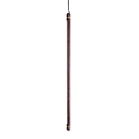 Подвесной светильник Linea V Walnut-Gold