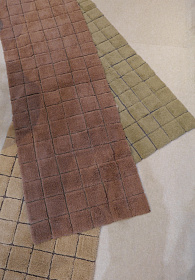 Шерстяной стираемый ковер Мозайка Amber 80х230