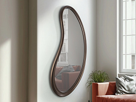 Brigitte Зеркало настенное темная бронза