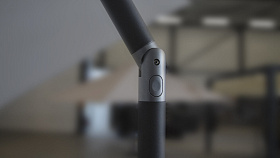 Зонт Riva 250x250 оливковый/ антрацитовый с основанием 6008 и чехлом для хранения 7970