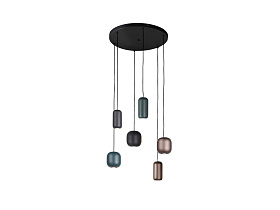 Люстра Nimes 6L разноцветная