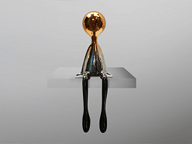 Sit down Фигура серый/оранжевый