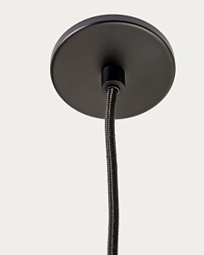 Пoдвесной светильник Nuvira из черного металла