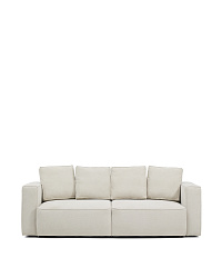 3-местный диван-кровать Marela бежевый шенилл 236 см