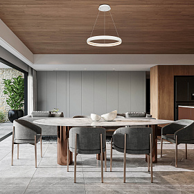 9430 Люстра подвесная FLATS