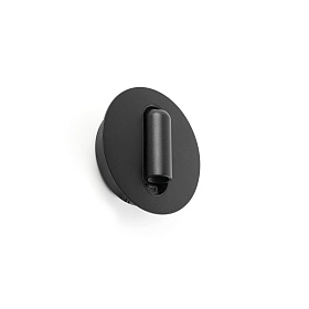 TIMIT Бра с ридером USB черный LED 2700K