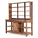 Стеллаж Sadao из натурального дерева