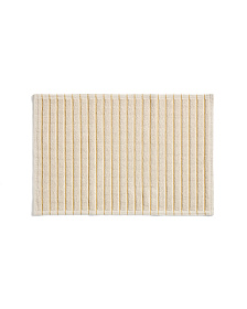Хлопковый коврик для ванной Merade с желтыми полосками, 50 x 80 см