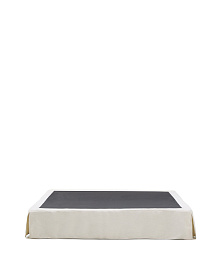 Основание кровати Jaira со съемным чехлом из белого шенилла для матраса 180 х 200 см