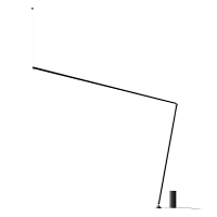 Напольный светильник Sticks Solo 7378