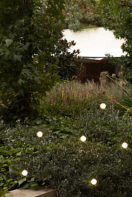 CUCA 500 Уличный маяк на штыке черный LED 3W 2700K 24V