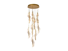Люстра Velas 9L золотая DIM