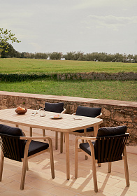 Maset Стол уличный из массива эвкалипта 220 x 100 см