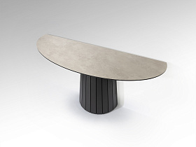 Koria Консоль цвет каменный/черный