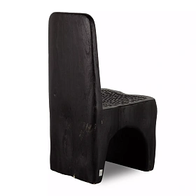 Черный дизайнерский стул Kaya