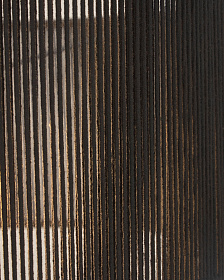 Потолочный плафон из хлопка Cantia с черной отделкой Ø 47 см