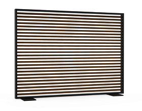 Декоративная перегородка DNA Faux wood aluminium partition wall 