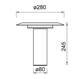 Настольная лампа TINA 9004
