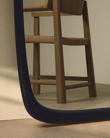 Зеркало из черного тикового дерева Alura 94,5 x 192 см