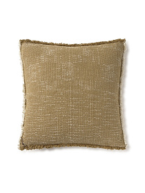 Подушка декоративная Handloom square охра 45*45
