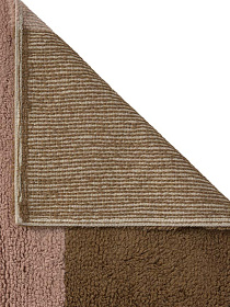 Шерстяной стираемый ковер дорожка Chroma Spiced Coral 80x230