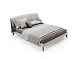 Кровать Sahara 160x200 ткань/кожа