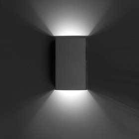 Уличный настенный светильник IP66 Clous 136mm 11W 3000K ON-OFF Темно-серый 537lm