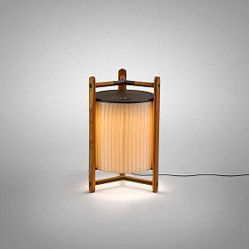 Настольная лампа Kando M/40 кремовая лента